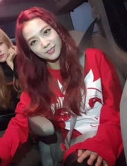 Red Crying Anime Sweatshirt
