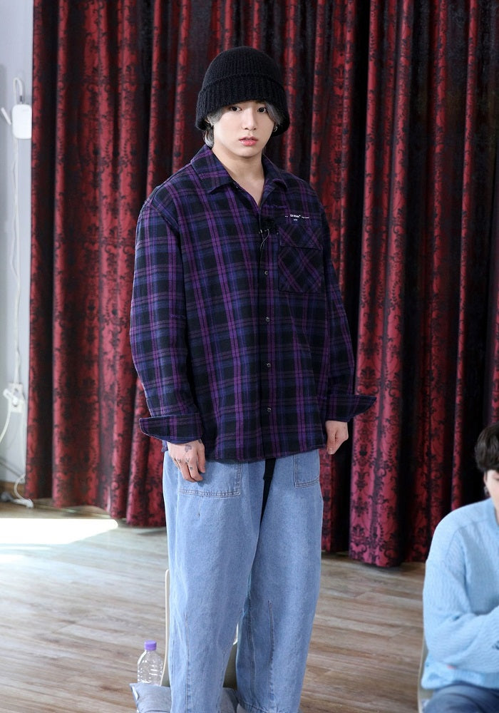 Blue Baggy Denim Jeans