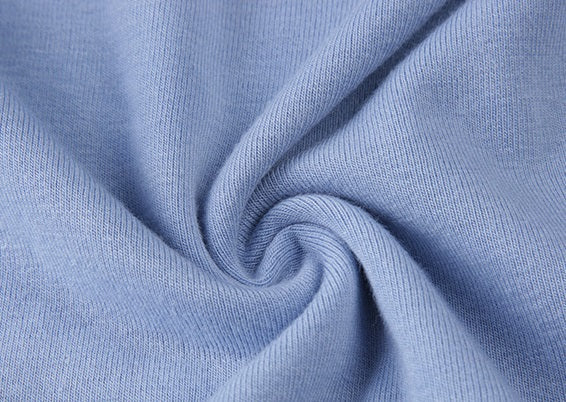 Blue Oblique Shoulder Top