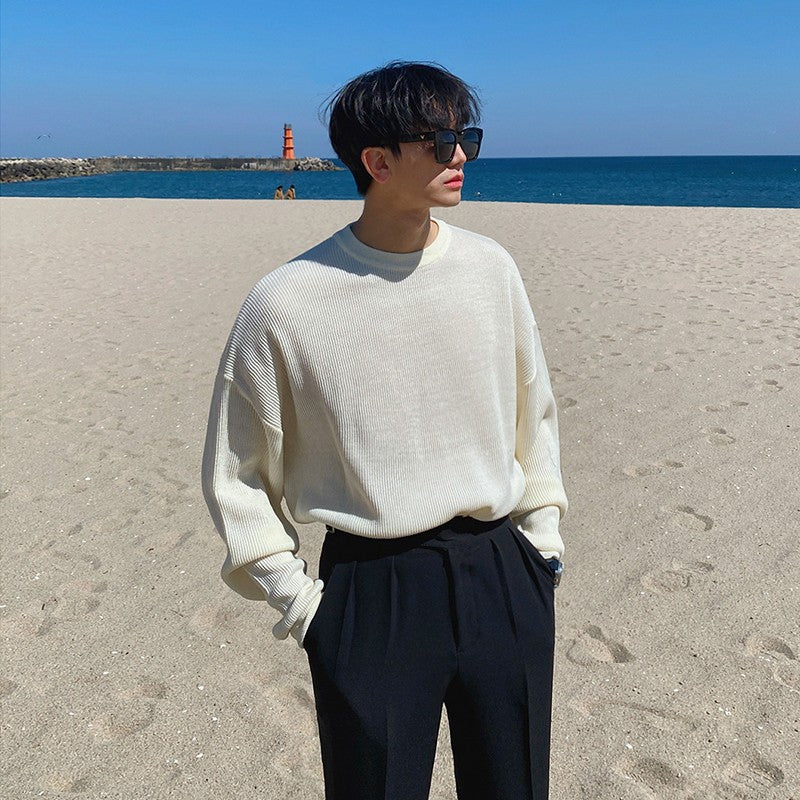 Knitted Casual Sweatshirt