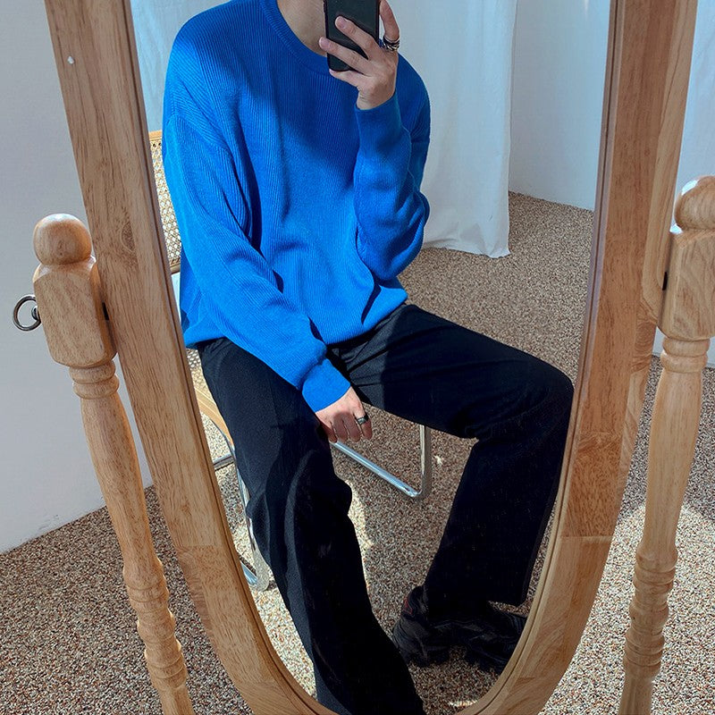 Knitted Casual Sweatshirt
