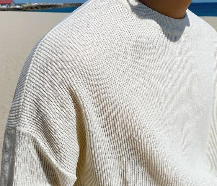 Knitted Casual Sweatshirt
