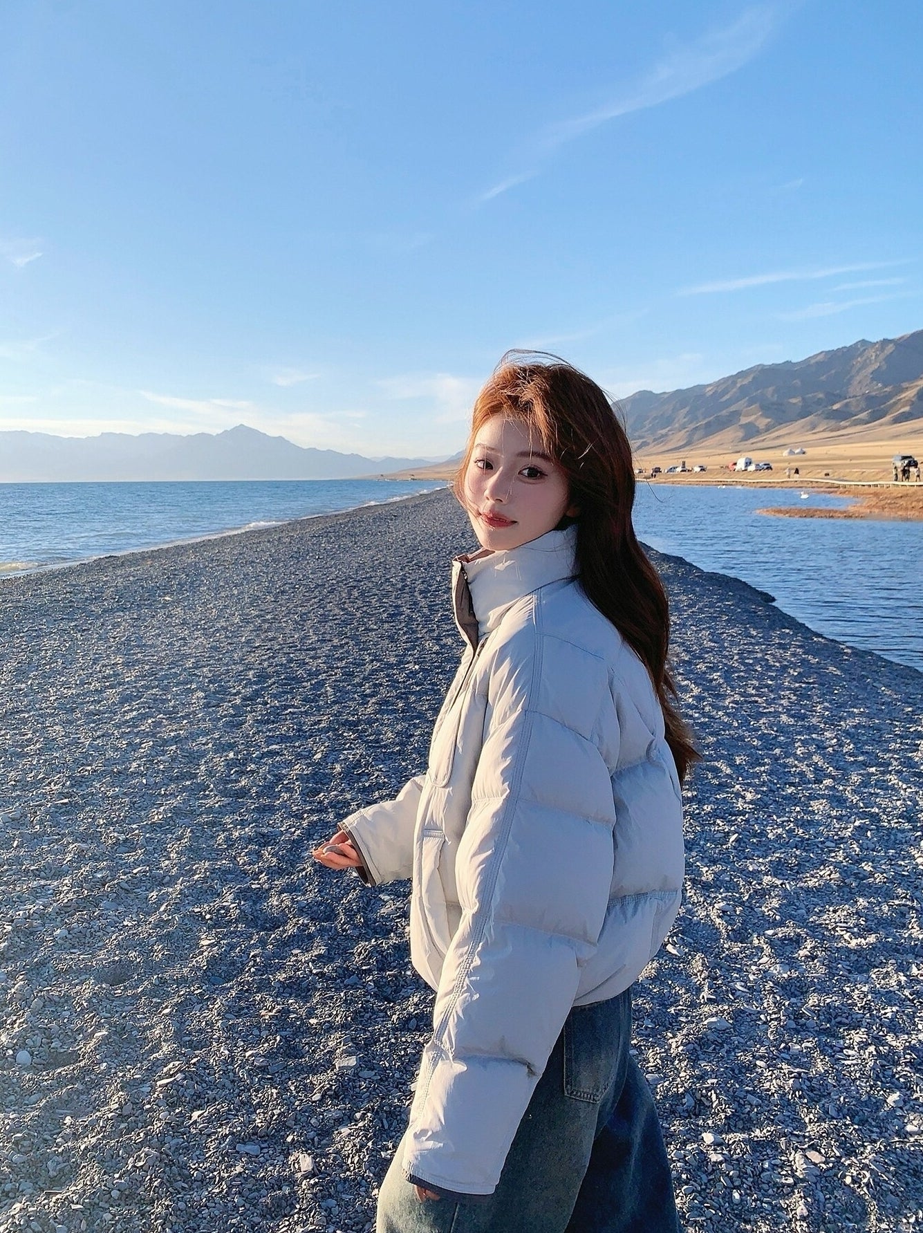 Korean Style Hooded Warm Puffer Jacket