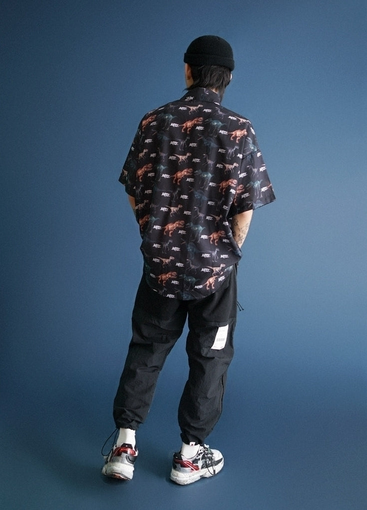 Korean Style Loose Cargo Jogger Pants