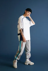 Korean Style Loose Cargo Jogger Pants