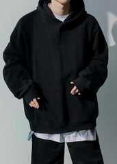 Korean Style Loose Hoodie Trendy Pullover