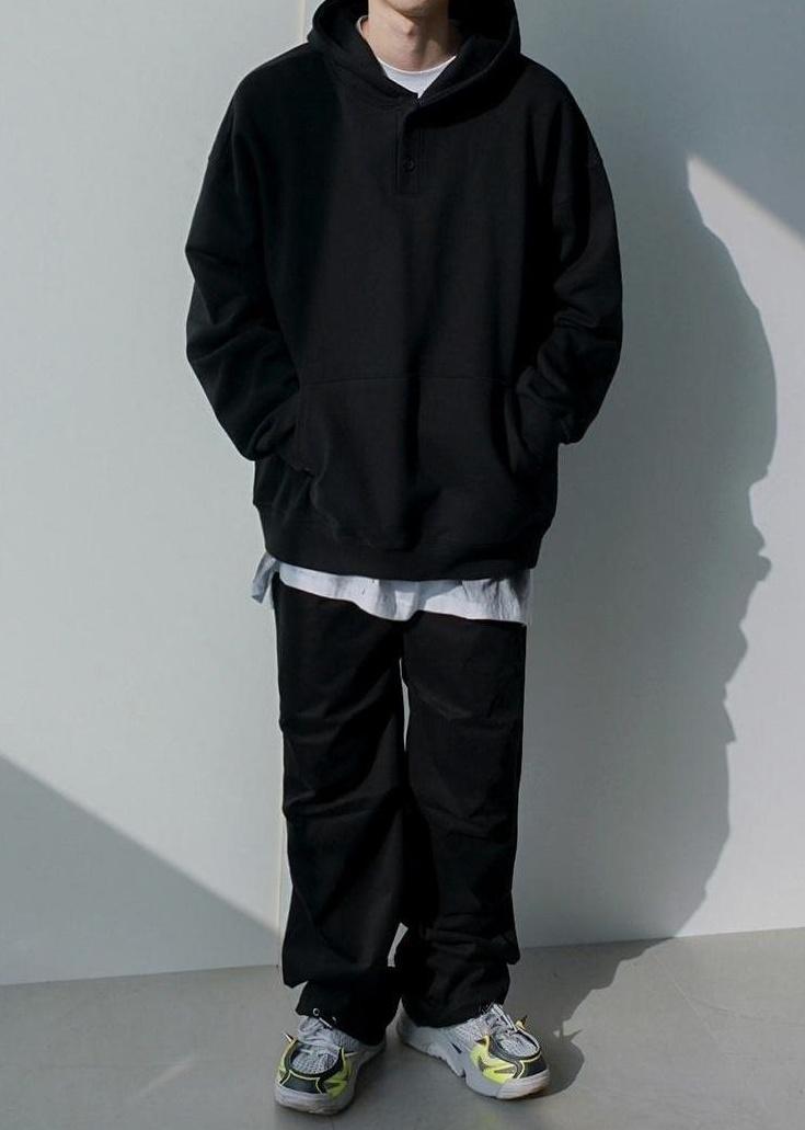 Korean Style Loose Hoodie Trendy Pullover