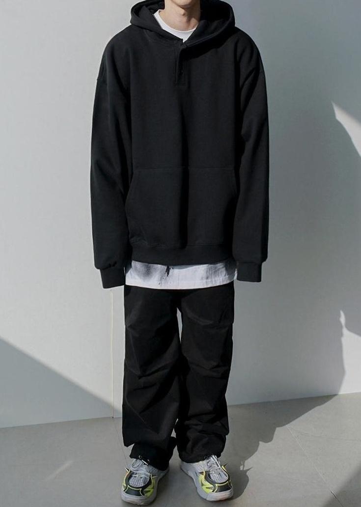 Korean Style Loose Hoodie Trendy Pullover