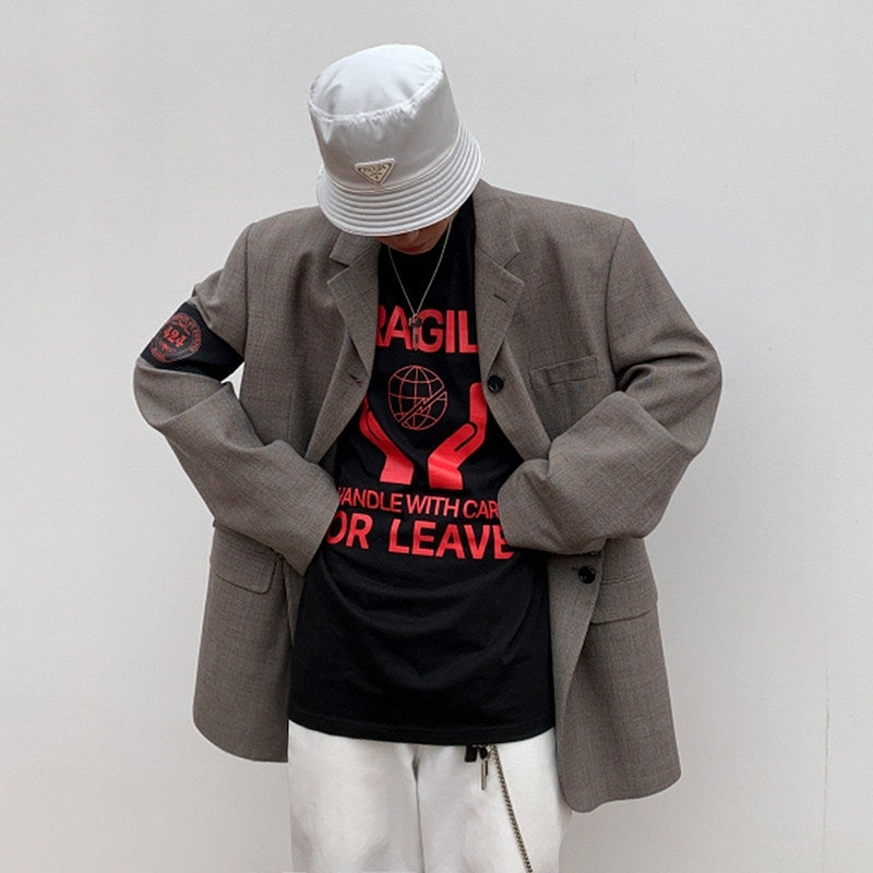 Korean Style Oversized Street Short Sleeve T Shirt