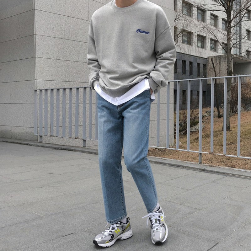 Korean Style Premium Sweatshirt Pullover For Students