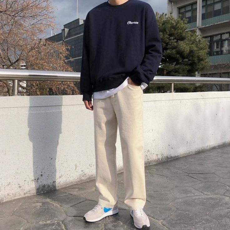 Korean Style Premium Sweatshirt Pullover For Students