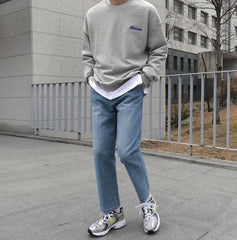 Korean Style Premium Sweatshirt Pullover For Students