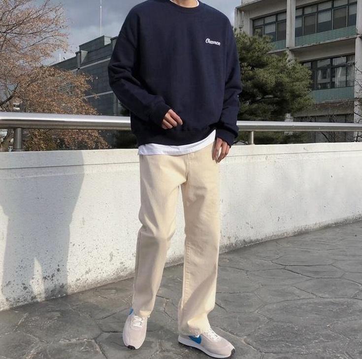 Korean Style Premium Sweatshirt Pullover For Students