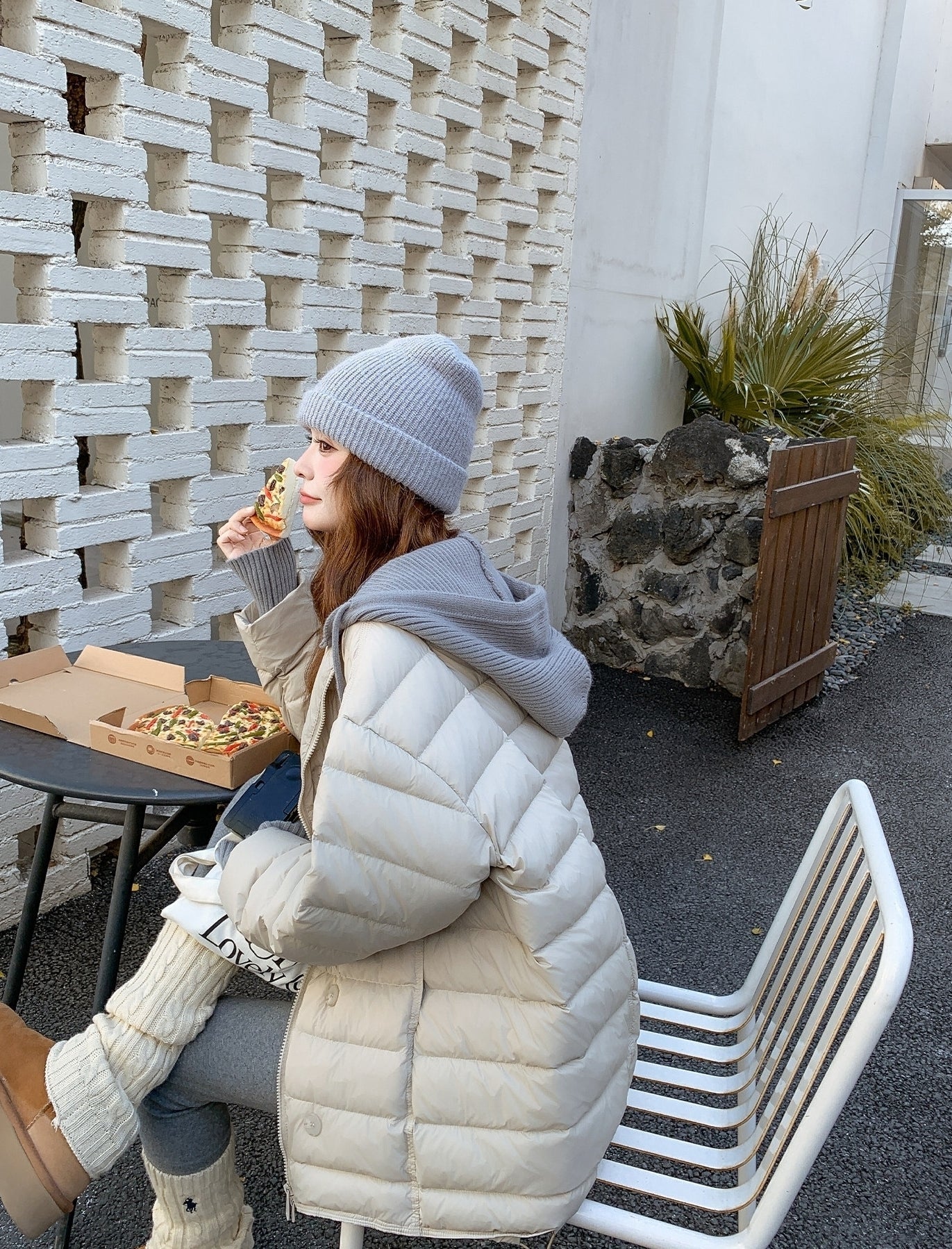 Korean Style Puffer Jacket Winter Thickened Youthful Coat