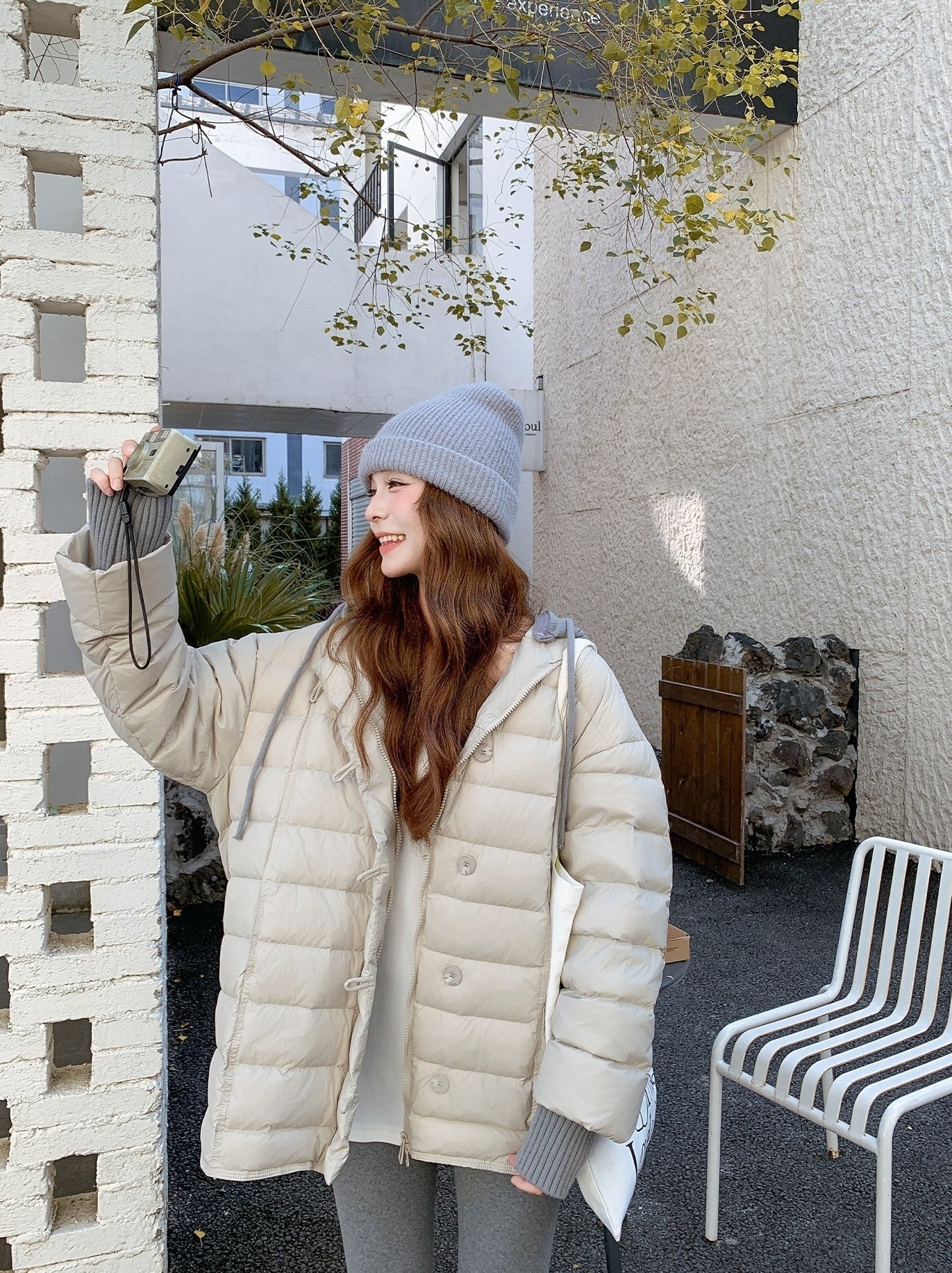 Korean Style Puffer Jacket Winter Thickened Youthful Coat