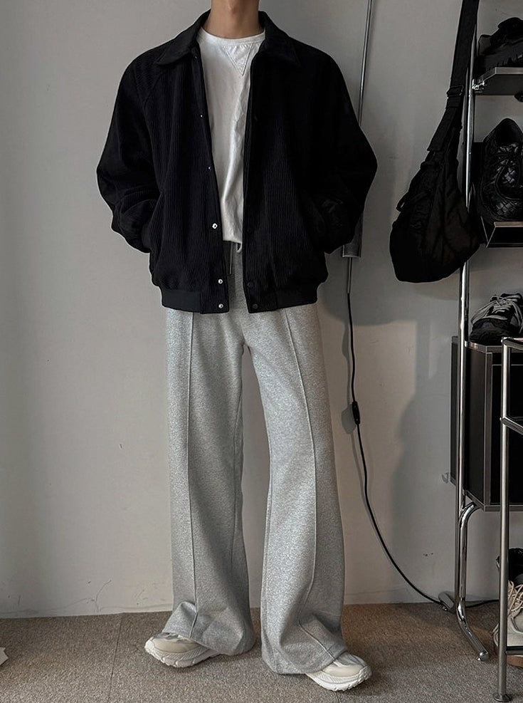 Korean Style Relaxed Commuter Collar Jacket