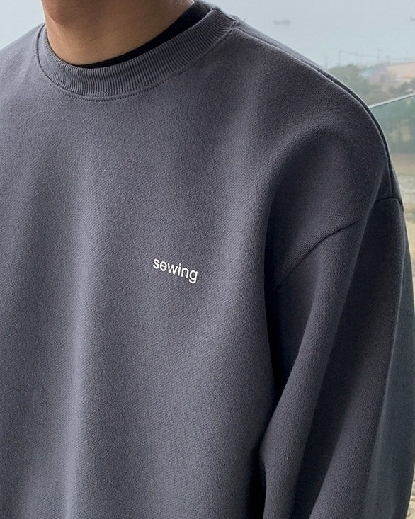 Korean Style Trendy Casual Pullover Sweatshirt