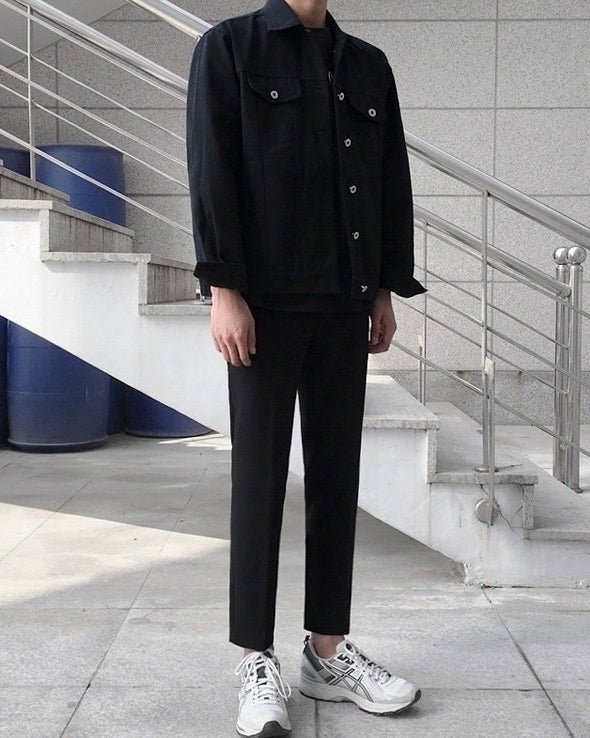Korean Style Trendy Utility Jacket