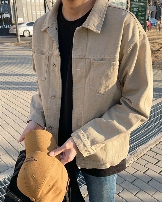 Korean Style Trendy Casual Utility Jacket