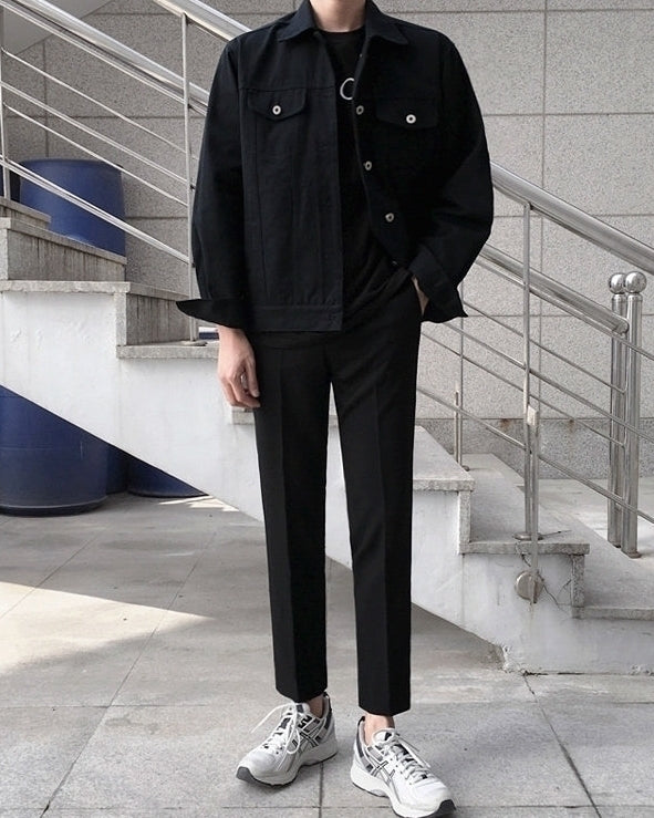 Korean Style Trendy Utility Jacket
