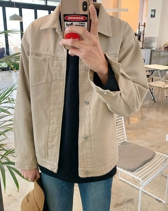Korean Style Trendy Casual Utility Jacket