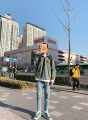 Korean Trendy Loose Fit Casual Jacket