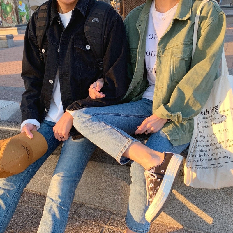 Korean Trendy Loose Fit Casual Jacket