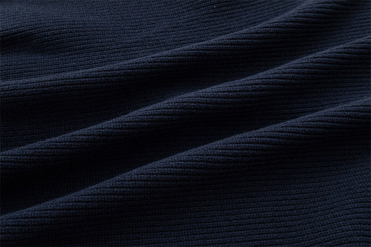 Lapel Knit Cardigan Casual Commute Minimalist Style