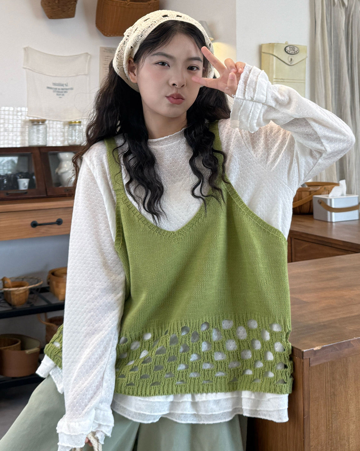 Layered Loose Fit Casual Set