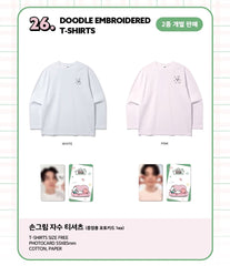 Doodle Embroidered T-Shirt
