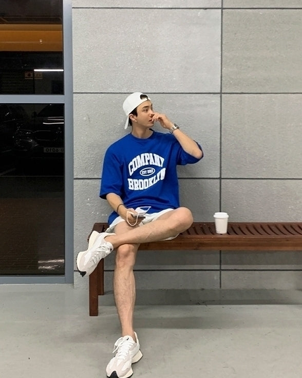 Letter Print Casual T-Shirt