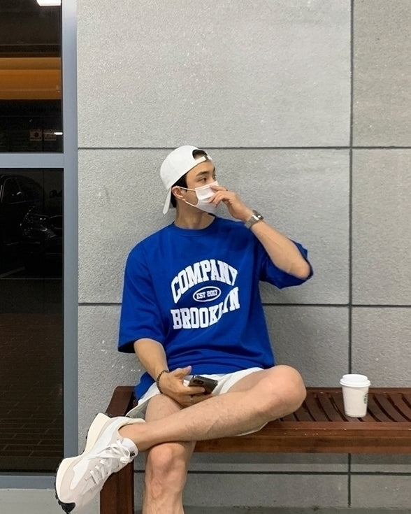 Letter Print Casual T-Shirt