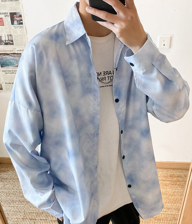 Light Blue Cloud Shirt