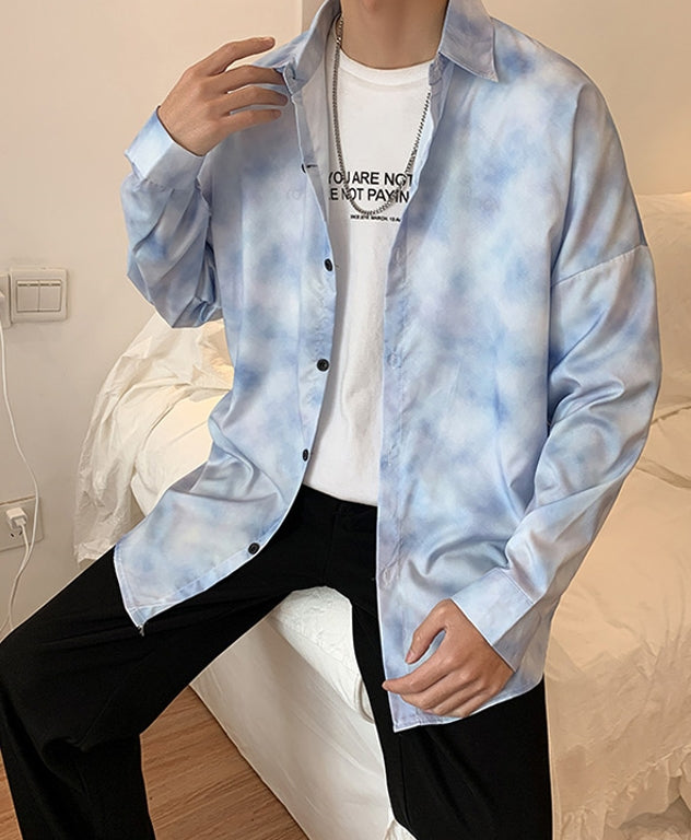 Light Blue Cloud Shirt