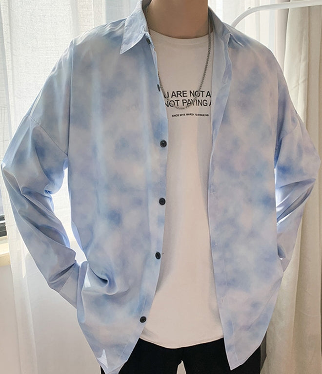 Light Blue Cloud Shirt