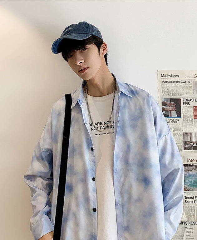 Light Blue Cloud Shirt