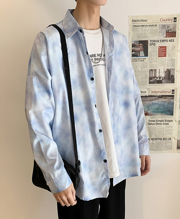 Light Blue Cloud Shirt