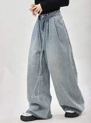 Light Blue Denim Baggy Jeans