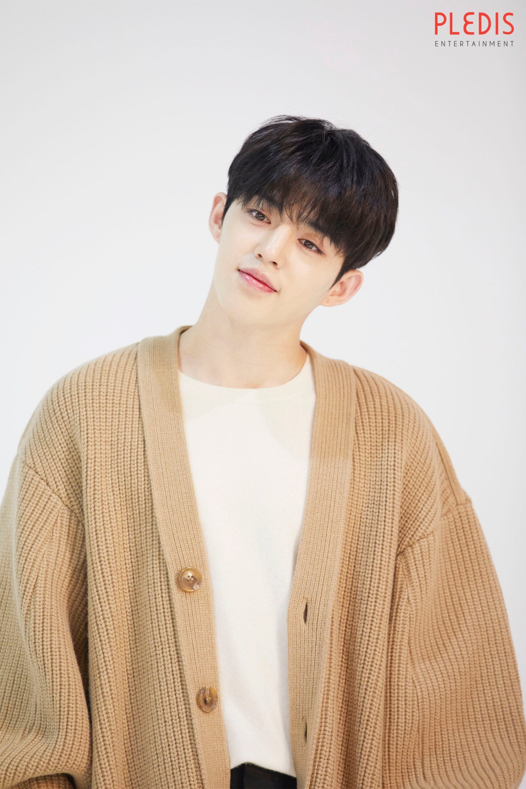 Light Brown Knitted Cardigan