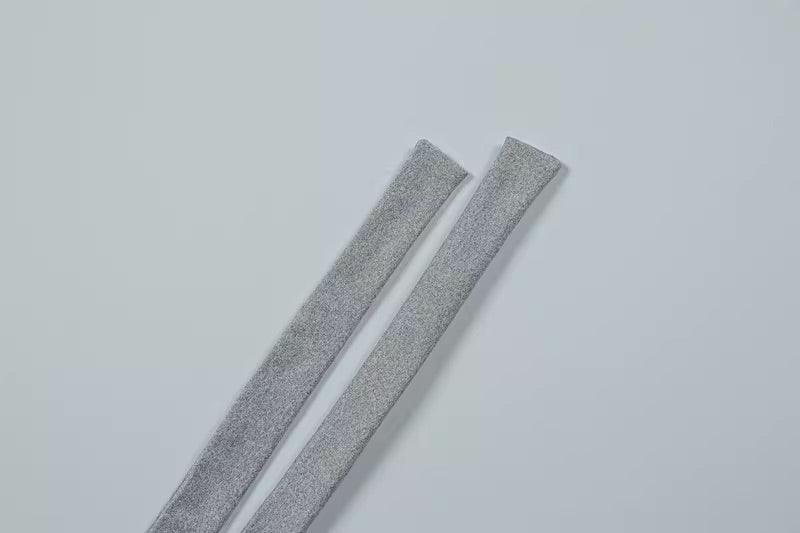 Light Grey Deconstructed Off-Shoulders Top