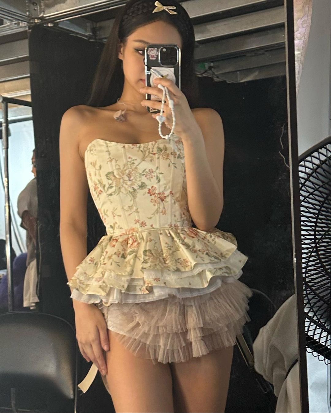 Light Pink Ruffles Tutu Mini Skirt