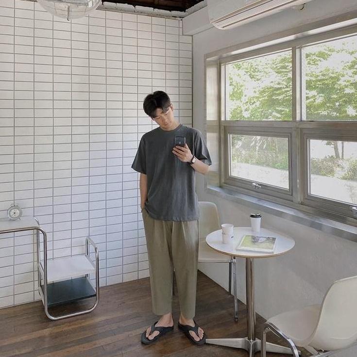 Lightweight Breathable Linen Relaxed Trousers