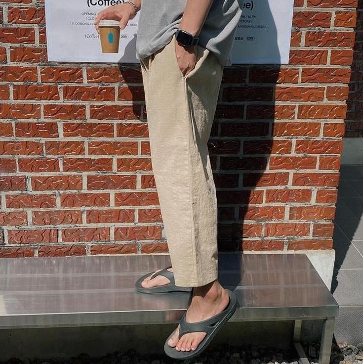 Lightweight Breathable Linen Relaxed Trousers