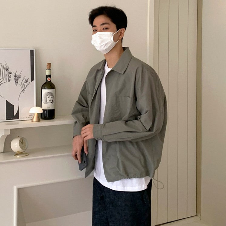 Lightweight Casual Shirt Jacket