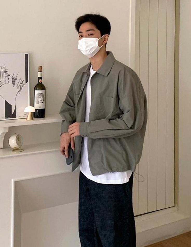 Lightweight Casual Shirt Jacket