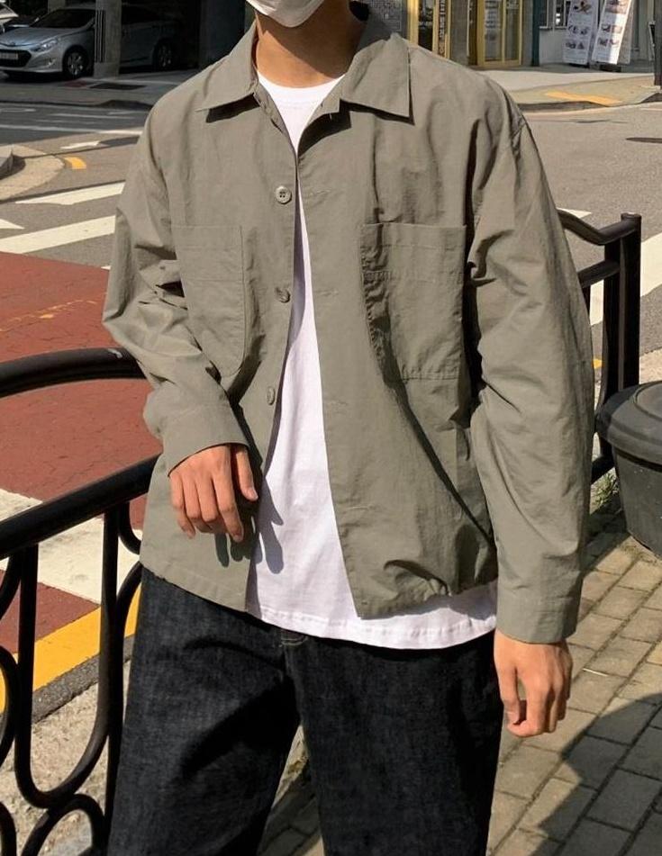 Lightweight Casual Shirt Jacket
