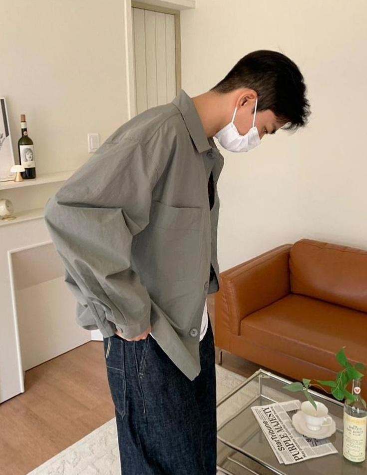 Lightweight Casual Shirt Jacket