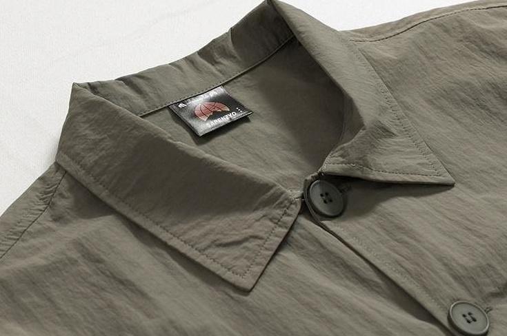 Lightweight Casual Shirt Jacket