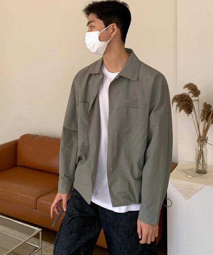 Lightweight Casual Shirt Jacket