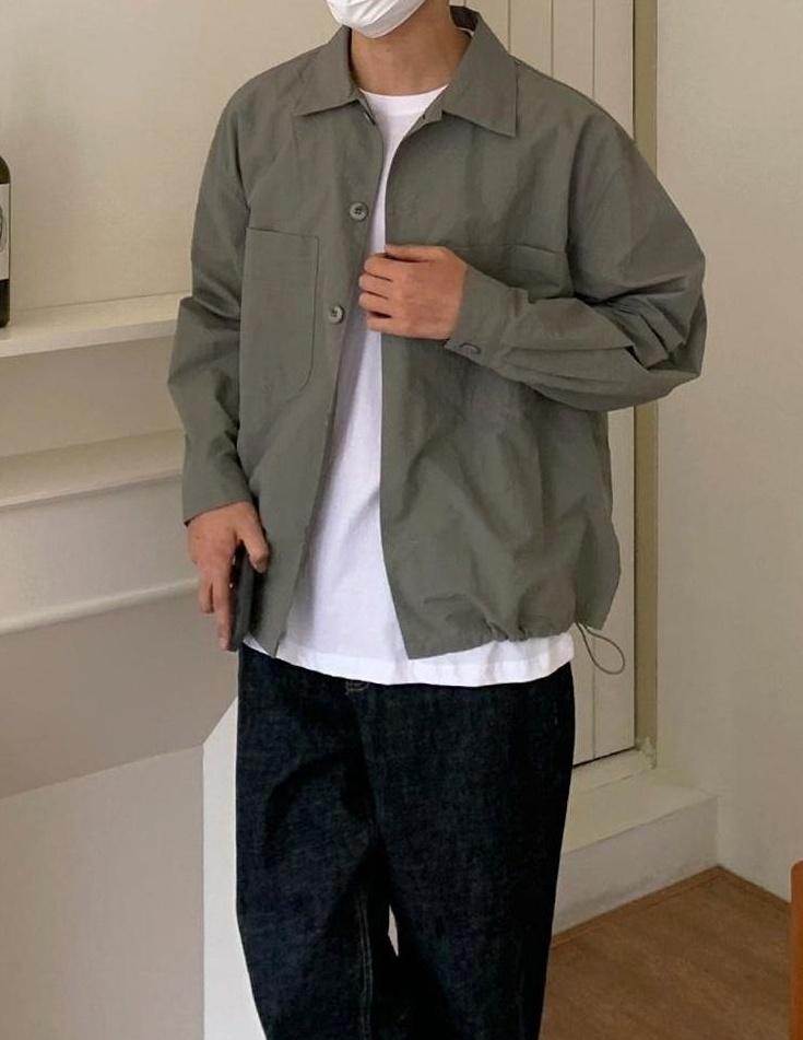 Lightweight Casual Shirt Jacket